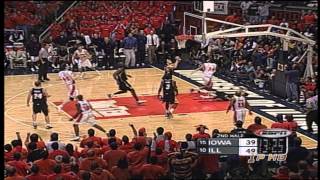 Assembly Hall Great Moments Frank Williams Showtime vs Iowa 2002 [upl. by Blasien]