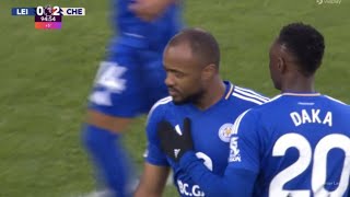 Jordan Ayew Goal Leicester City Vs Chelsea 12 All Goals Analysis amp Extended Highlights [upl. by Anaeel]