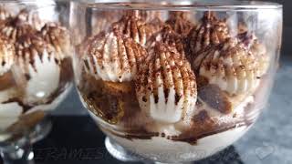 TIRAMISU Dessert im Glas ♥ Lecker und einfach👉 PampS Backparadies [upl. by Assehc774]