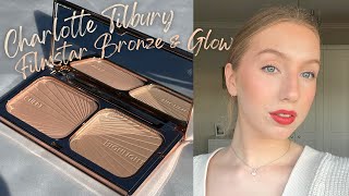 WORTH THE HYPE 💸  Charlotte Tilbury Filmstar Bronze amp Glow Palette 🎥 [upl. by Furlong]