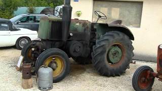 Tracteur SF semidiesel monocylindre 6 litre de cylindrée [upl. by Anibor52]