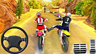 Motocross Dirt Bike Stunt Racing Offroad Bike Games  Bike wala Game  Bike Wala Android Gameplay [upl. by Ylyl]