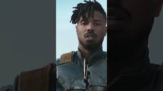 Killmonger Kills Klaue 🥶☠️ Black Panther HD WhatsApp Status  Killmonger 🤌🔥 wakandaforever Shorts [upl. by Eneryc]