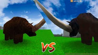 Elasmotherium Vs All Herbivores  Survival Craft 2 [upl. by Okimuy93]