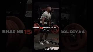 150 kg deadlift pr  Deadlift workout  How to do deadlift properly gym gymworkout deadlift [upl. by Anauqal]