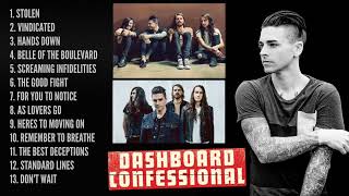 Best of DASHBOARD CONFESSIONAL Greatest Hits [upl. by Jaime]