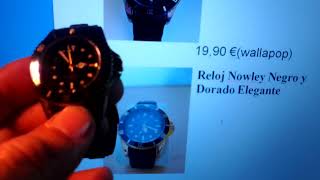 Rescatador de Relojes Reloj N°11B Reloj NOWLEY 85288 Diver cadete [upl. by Assenahs]