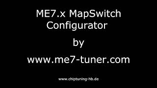 ME7x MapSwitch GeneratorTool  me7tunercom [upl. by Pathe]