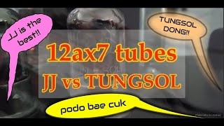 JJ ECC83s VS Tungsol 12AX7 Shootout Preamp V1 dan V2 [upl. by Chet]