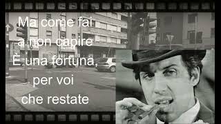 Adriano Celentano Il ragazzo della via Gluck Parole [upl. by Snowman]