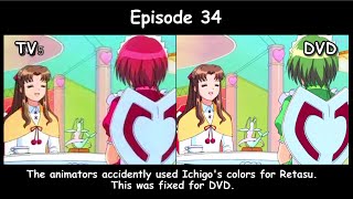 Tokyo Mew Mew TV vs DVD  Episode 34 [upl. by Pros101]