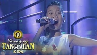 Tawag ng Tanghalan Kids Roanna Isaiah Hemor  Ngayong At Kailanman [upl. by Rehttam]