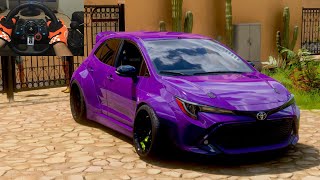 Formula Drift Toyota Forza Horizon 5  Logitech G29 and Shifter 2K HDR Gameplay [upl. by Hanimay]