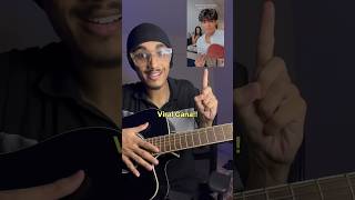 Nadaaniyan Song Guitar Lesson  Akshath Acharya  Easy For Beginners shorts [upl. by Map]