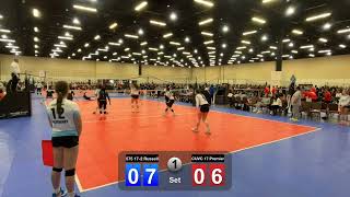 Wilderness of the Smokies vs CUVC 17 Premier Match 1 Set 1 [upl. by Sackville]