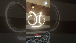 LED Hanging Light Installation hanginglamp ledlight electricfitting shortvideo trendingshorts [upl. by Ramak]