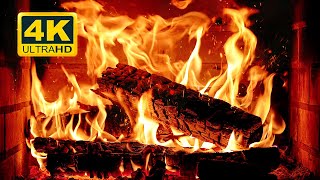 🔥 Cozy Fireplace 4K UHD Fireplace with Crackling Fire Sounds Christmas Fireplace Ambience 2024 [upl. by Maryly]