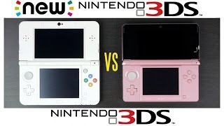 2015 NEW Nintendo 3DS vs Nintendo 3DS Full Comparison [upl. by Aitnas]