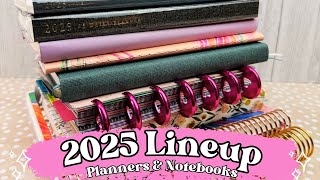 2025 Planner amp Notebook Lineup  Stalogy Sterling Ink Happy Planner Erin Condren Moleskine [upl. by Nylave]