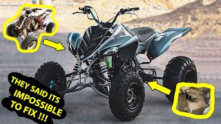 REBUILDING Raptor 700 In 15 Minutes  ABANDONED FOR 8 YEARS [upl. by Derr]