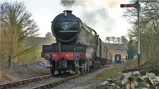 2008 02 18 Visit of 4771 quotGreen Arrowquot to the Churnet Valley Railway [upl. by Isobel47]