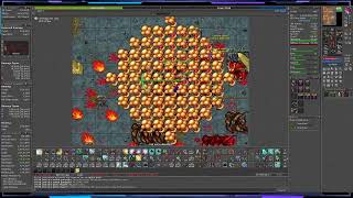 Oramond Demons Tibia 400 RP  44 KH EXP  800K PROFIT [upl. by Yentruoc]