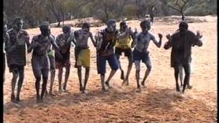 Dancing during initiation ceremony in Numbulwar Australia [upl. by Tye]