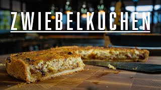 Zwiebelkuchen mit Quarkteig – Kochen im Tal [upl. by Giesecke]