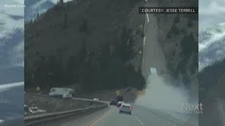 What happens when a driver is forced to use a runaway truck ramp [upl. by Yerfej]