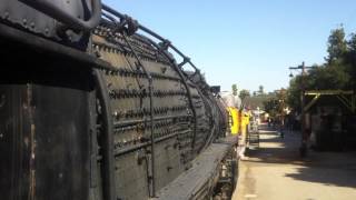 Union Pacific 4122 9000 whistle [upl. by Treborsemaj]