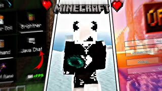 Top 3 best lag free client for Minecraft Pocket edition ❤️💪 minecraft [upl. by Gwynne]