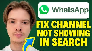 How To Fix WhatsApp Channel Not Showing in Search 2024 [upl. by Annadroj]