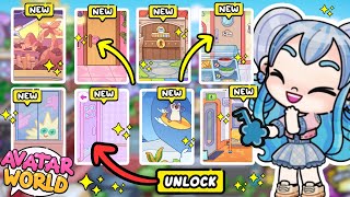 NEW ✅ UNLOCK ALL LOCKED SECRET DOOR 😍 AVATAR WORLD [upl. by Tobye]