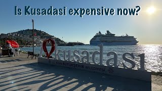 Kusadasi Turkey June 2024  Restaurant price guide [upl. by Nnylarat]