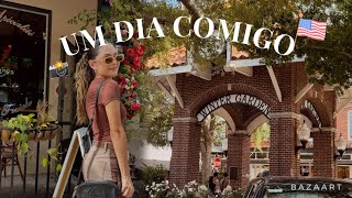 MINI VLOG🇺🇸  um dia comigo nos eua provando comidas típicas passeios etc [upl. by Eanom]