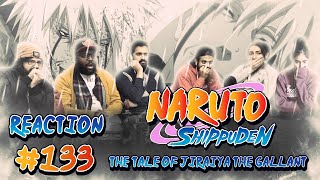 Naruto Shippuden  Episode 133  The Tale of Jiraiya the Gallant  Group Reaction [upl. by Lecroy]