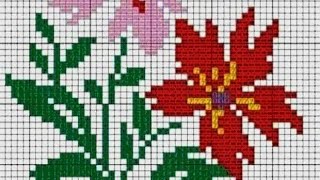 BEAUTIFUL CROSS STITCH DESIGN [upl. by Carmela]