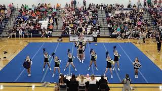 James Wood High School at Harrisonburg Blue Streak Cheerleading Invitational 2023 [upl. by Farrish]