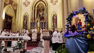 Messe de Sainte Marie Mère de Dieu  Jérusalem [upl. by Sardella179]