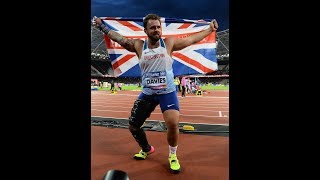 Aled DAVIES Gold Mens Shot Put F42  Final  London 2017 World Para Athletics Championships [upl. by Opportuna]