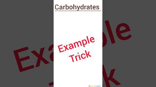 How to remember monosaccharides amp Disaccharides example TRICK SHORTS [upl. by Aleinad444]