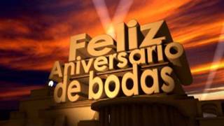 Feliz Aniversario de bodas [upl. by Ciredec]