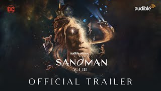 The Sandman Act III  Official Trailer  Audible  DC [upl. by Siugram]