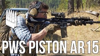 PWS Rifles Piston AR15 better than the HK416 [upl. by Delainey]