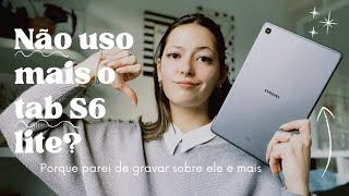 Como usar o Tab S6 lite na faculdade  Giulia Della [upl. by Norod]