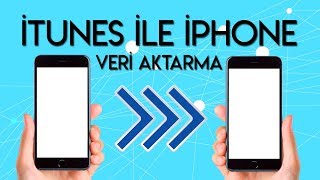 iTunes İle iPhone Veri Aktarma  iPhone Yedekleme Nasıl Yapılır [upl. by Gaillard]