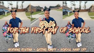 GRWM FIRST DAY OF SCHOOL 2024 [upl. by Lithea]