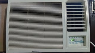 How to fix window AC cooling problems  hitachi one ton AC colling and airflow problem fix [upl. by Liryc353]