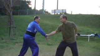 趙玉祥老師による陳式太極拳一路対打の指導～Taijiquan Fight～ [upl. by Aisayn450]