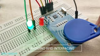 How To Interface Rfid Module With Arduino  Tomson Electronics [upl. by Kieger529]